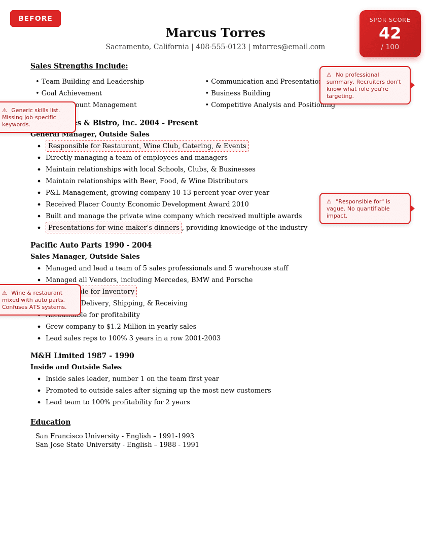 Marcus T. original resume